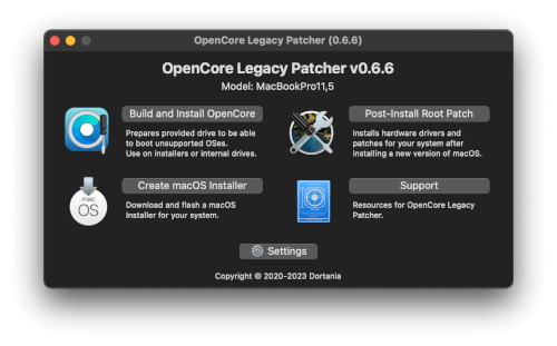 OpenCore Legacy Patcher verwijderen