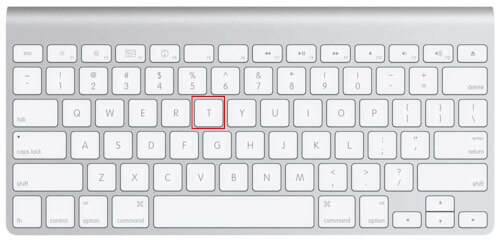 Start Mac op in de Target Mode