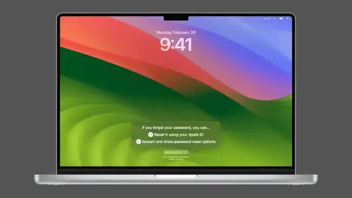 Mac wachtwoord reset