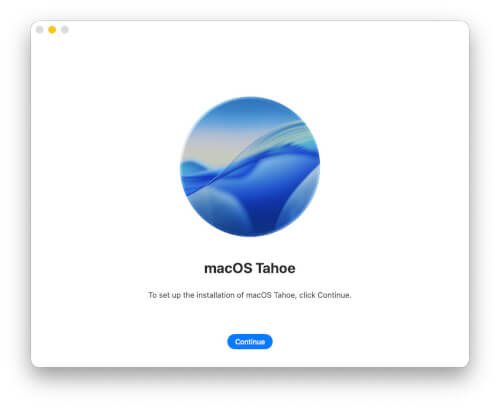 Opstartbare externe schijf voor Silicon Macs in Tahoe