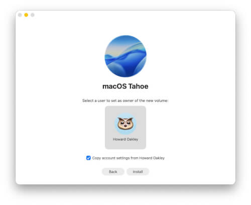 Opstartbare externe schijf voor Silicon Macs in Tahoe
