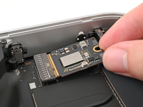 Mac Mini M4 SSD vervangen